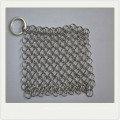 6 * 8inch anneau en métal maille fonte nettoyant chainmail laveur